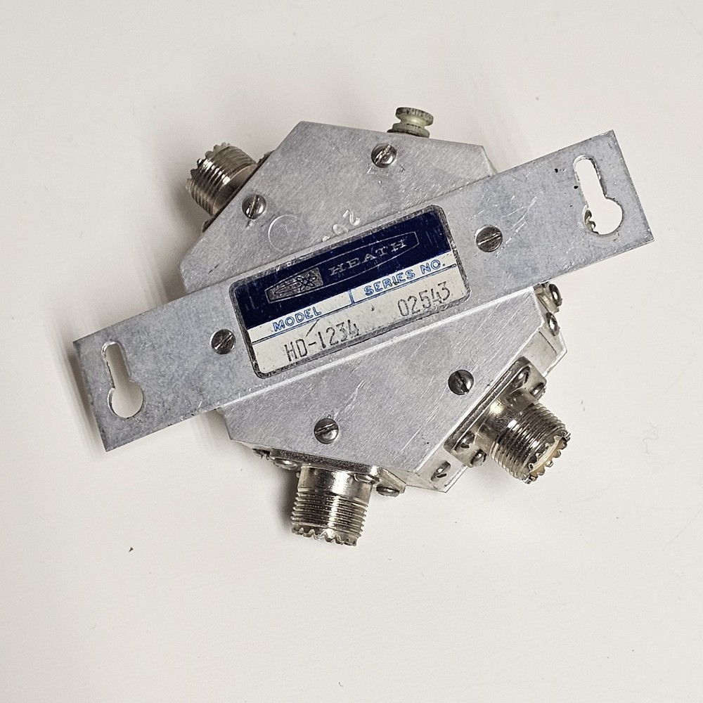 Heathkit HD-1234 Coax Switch - Tested