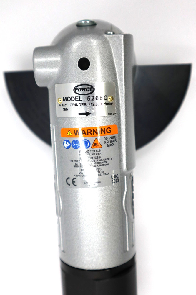 Force Sioux Tools 5268C Wheel Grinder 4.5''- No box