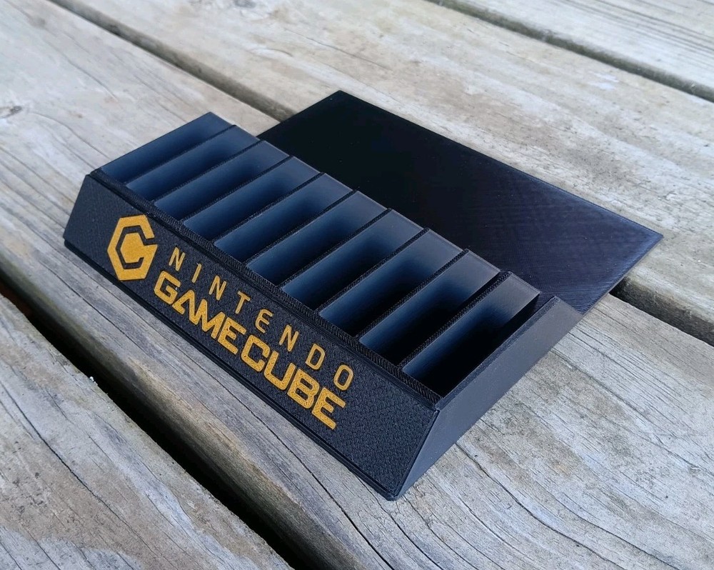 Nintendo GameCube / 10 Game Case Holder / Retro Game Storage Holder