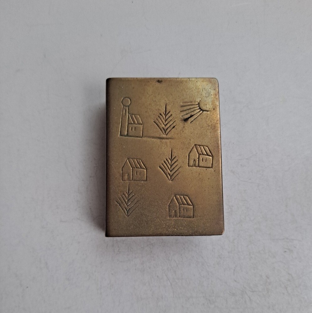 Vintage German Austrian Match Box Cover Vesta