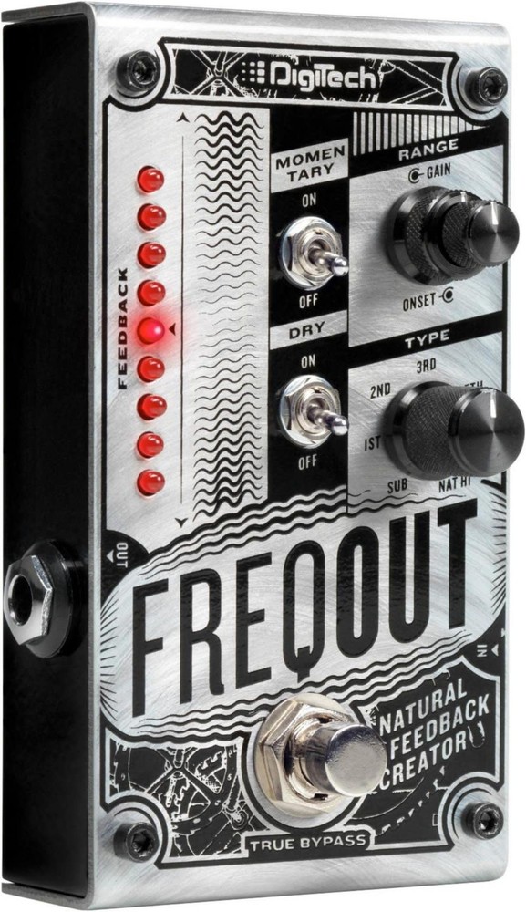Digitech FreqOut Natural Feedback Creator Effects Pedal