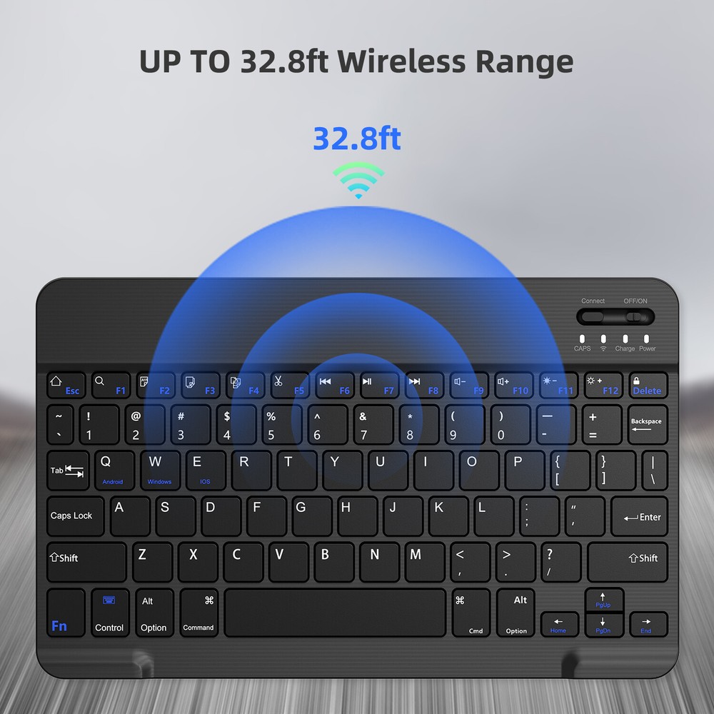 Wireless Bluetooth Keyboard+Mouse Combo Set For iPad iMac Android Phone Tablet