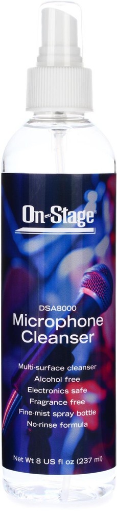 On-Stage Stands DSA8000 Microphone Cleanser (8oz)