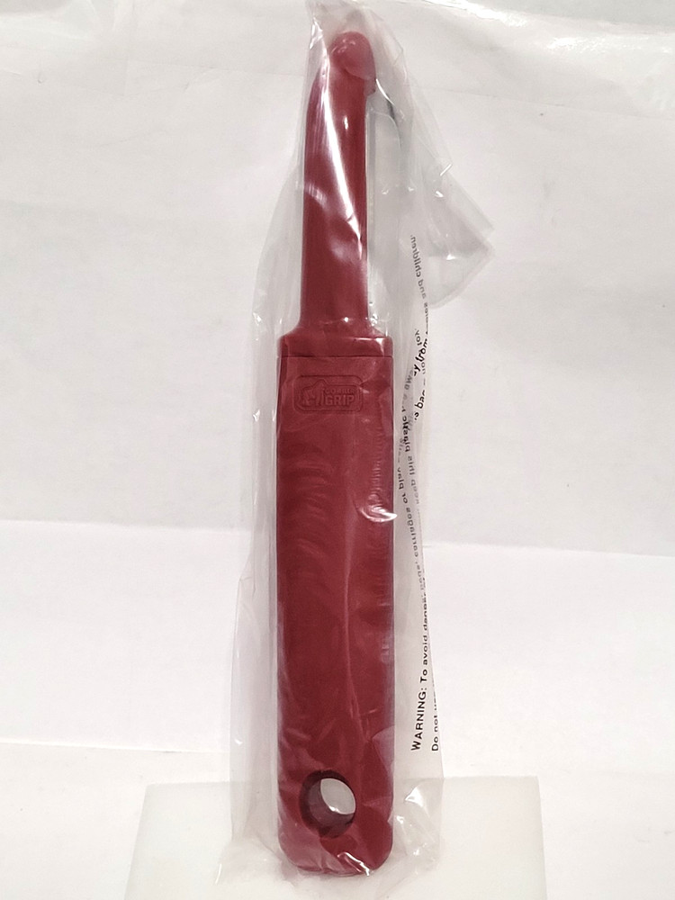Gorilla Grip Red Vegetable Peeler, New in Box !!!
