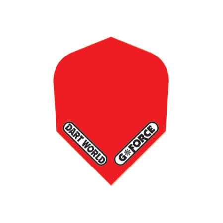 G-Force Clear Red Standard Dart Flights