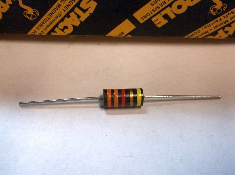 Stackpole  Carbon Comp Resistor  RCR42GF332JS  3.3k  2 Watt 5%