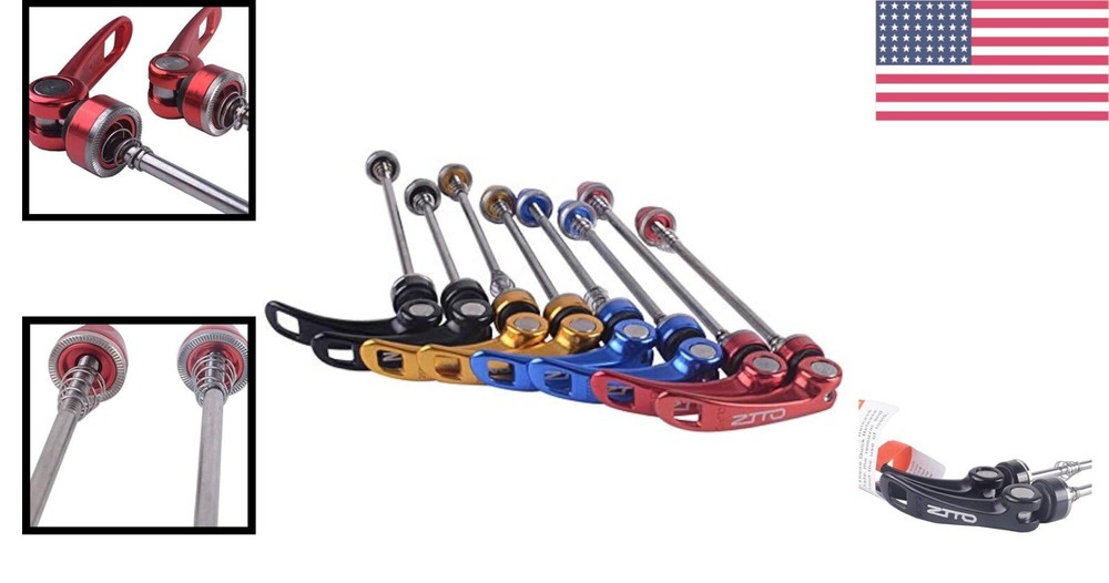 High-Performance Quick Release Bicycle Skewers - 100mm & 135mm Sizes Available