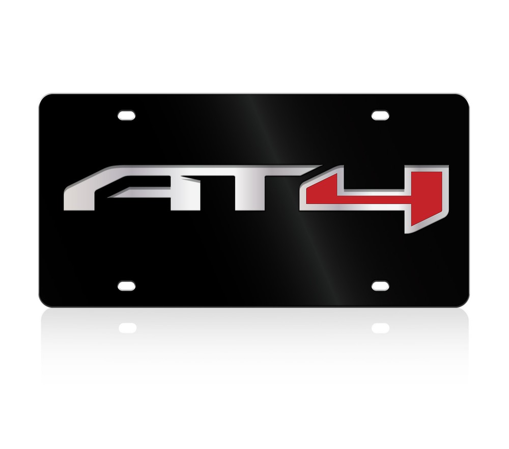 GMC AT4 Lazer-Tag, Acrylic License Plate