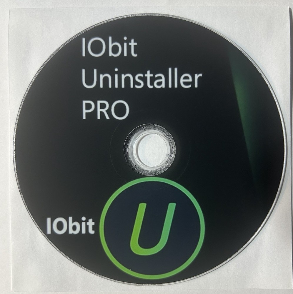 IObit Uninstaller PRO Utility Suite Software CD Disc for Windows PC Computer
