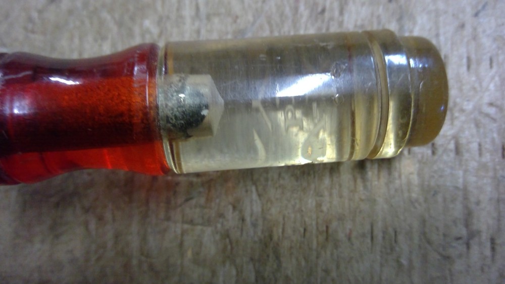 Vintage 1/2" Chisel Stay-Right by Mayes Plastic Handle Woodworking Tool