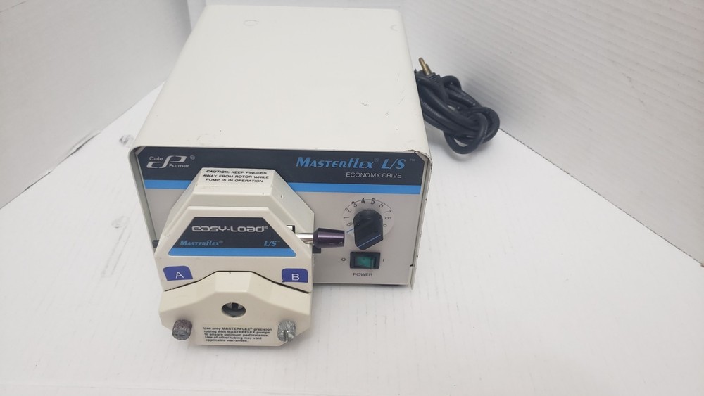 Cole Parmer MasterFlex Console Drive 7520-40 with Easy Load L/S