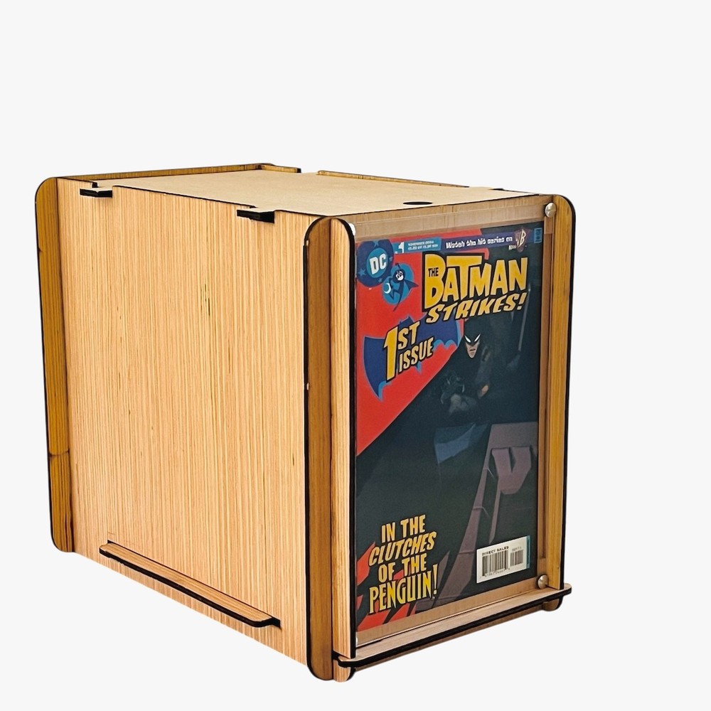 Eco-Friendly Comic Storage & Display Short Box PLUS The Batman Strikes #1 Comic