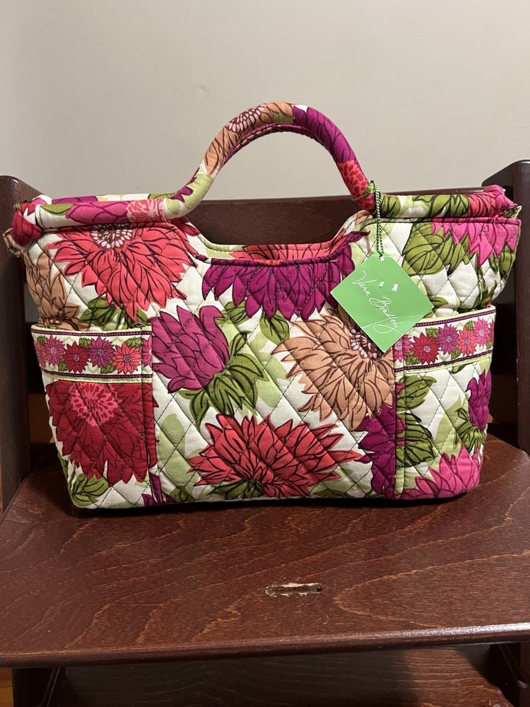 Vera Bradley Morgan Bag in  "Hello Dahlia" pattern