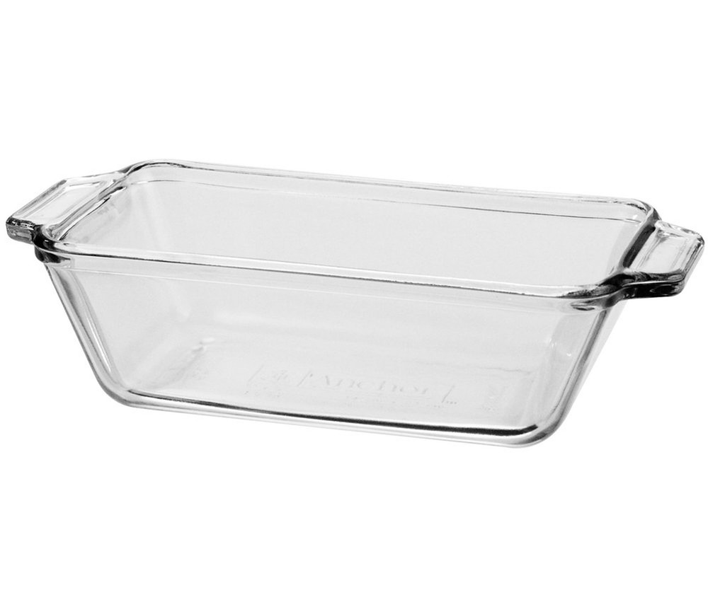 Anchor Hocking Oven Basics Loaf Dish, 1.5 quart, Clear