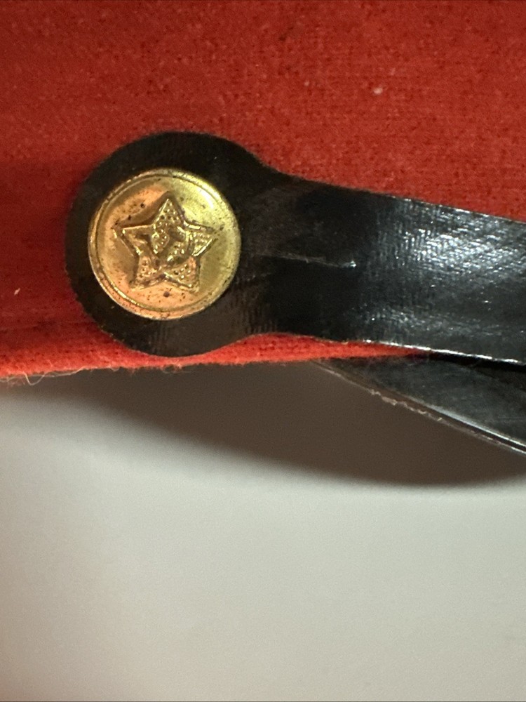 vintage Soviet Army officer's visor cap 1992 Size 56
