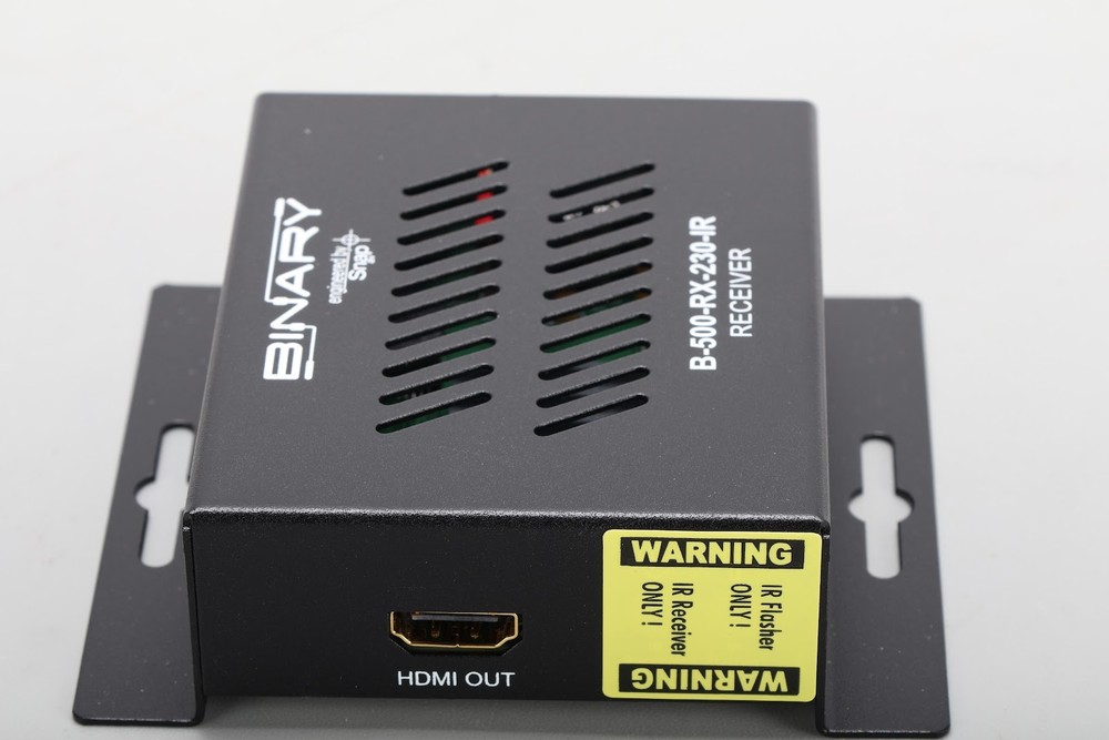 Binary B-500-RX-230-IR HDBaseT Receiver 842822023986 - New Open Box