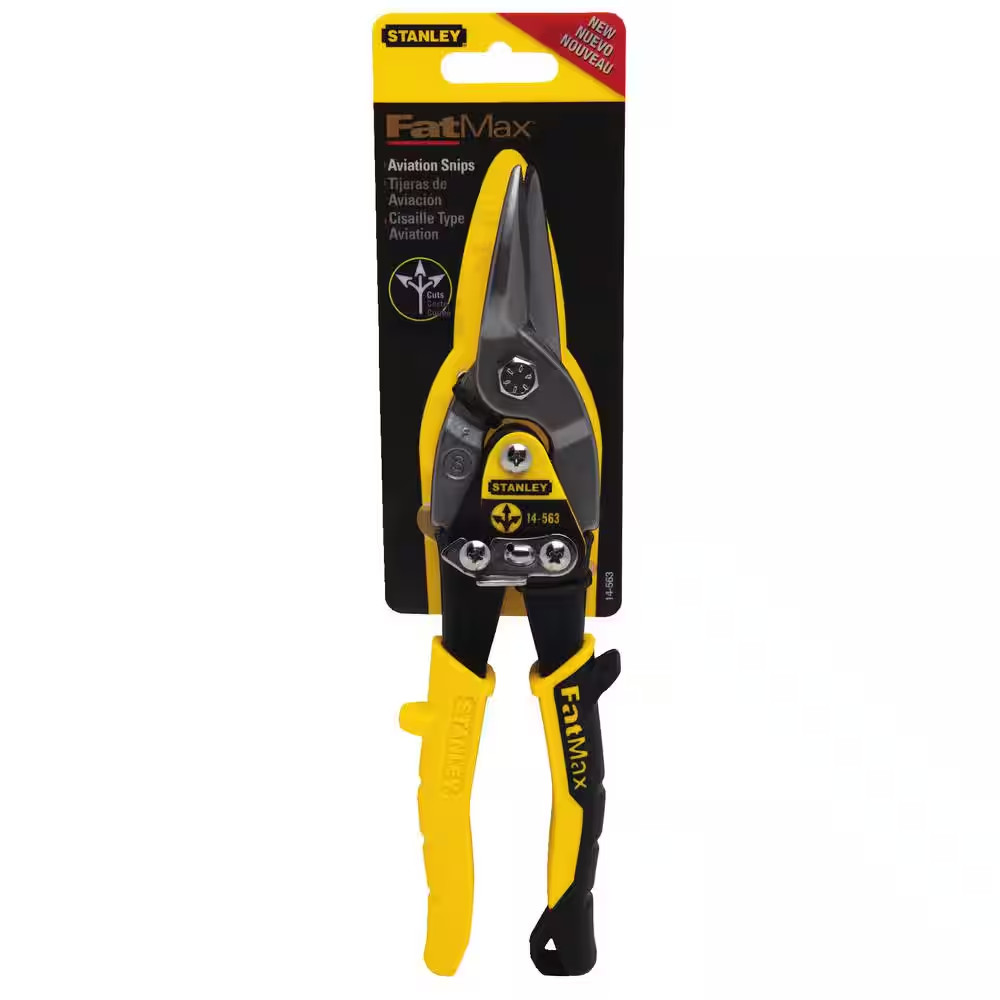 10 In. FATMAX Straight Cut Compound Action Aviation Snip