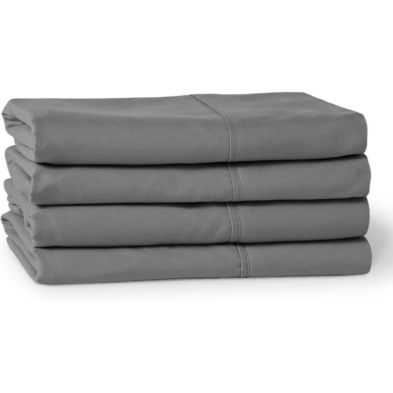 Microfiber Pillowcases 4 Pack Soft Durable OEKO-TEX Certified Standard Size New