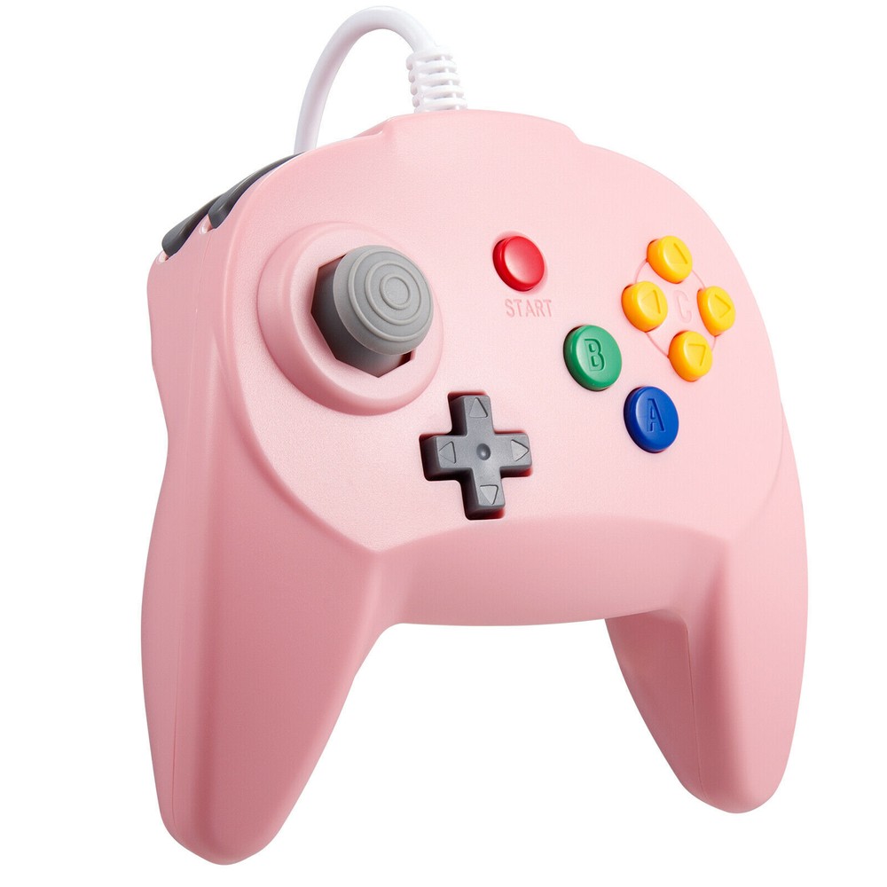 For Nintendo N64 Wired Game Console Upgraded Controller Gamepad Joystick Joypad