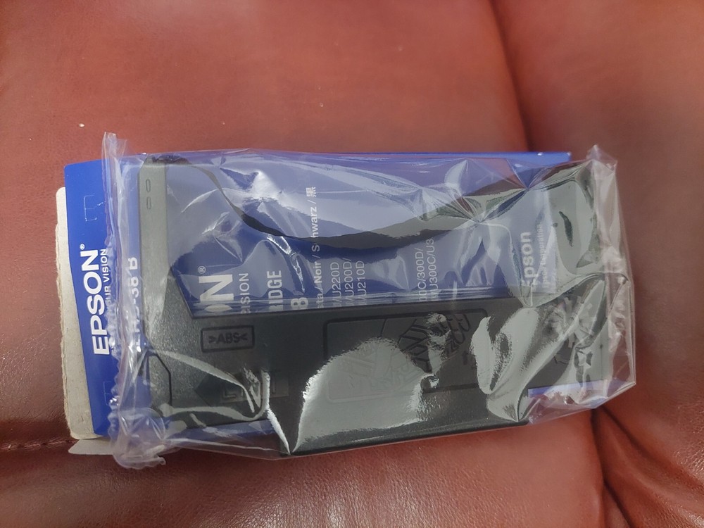 18 Genuine Epson ERC-38B Black Printer Ribbon Cartridges