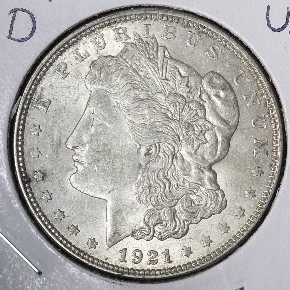 1921-D Morgan Silver Dollar CHOICE UNCIRCULATED MS E716 JEL