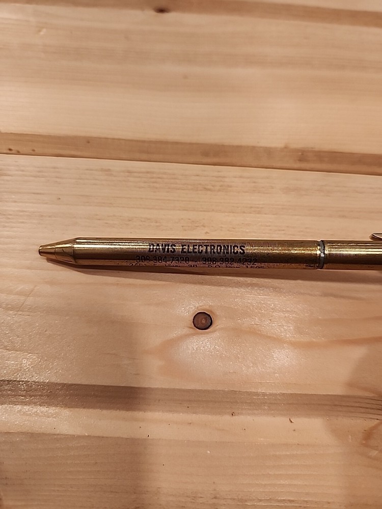 Vtg Davis Electronics Pen Grand Island Nebraska