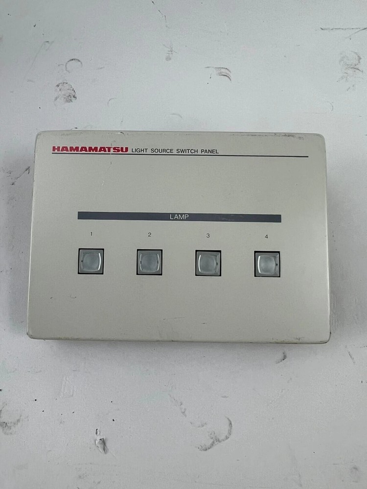 Hamamatsu FDSS Light Source Switch Panel
