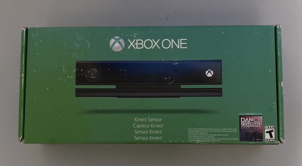 Microsoft Xbox One Kinect Sensor Black New Open Box