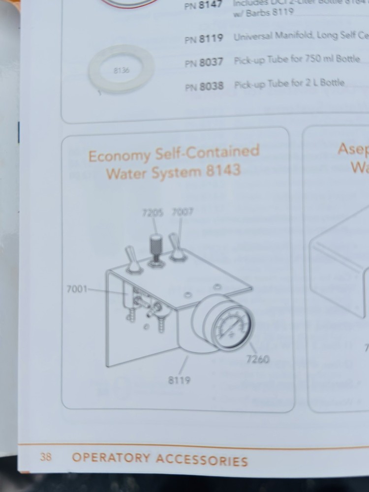 8144 DCI Clean Water System Self-Contained Standard Water System NO BOTTLE