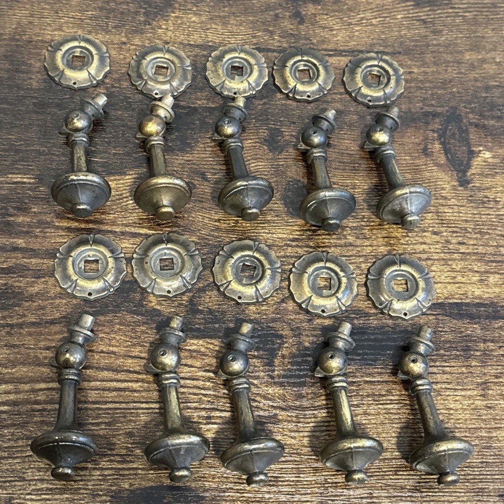 Drexel Esperanto Drawer Pull / Price Is Per Pull /Teardrop Brass Dresser Handle