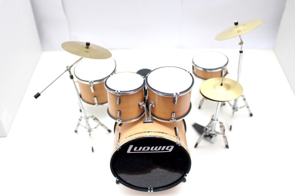 Miniature Drum Set Ludwig miniature Replica Drum Kit