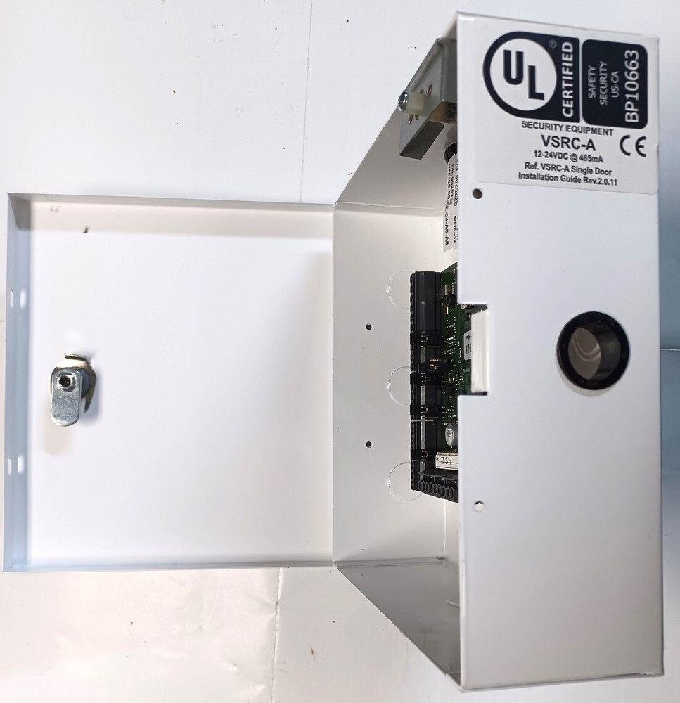 Vanderbilt VSRC-A Dual Reader Controller (with Metal Box and 2 Keys), Used.