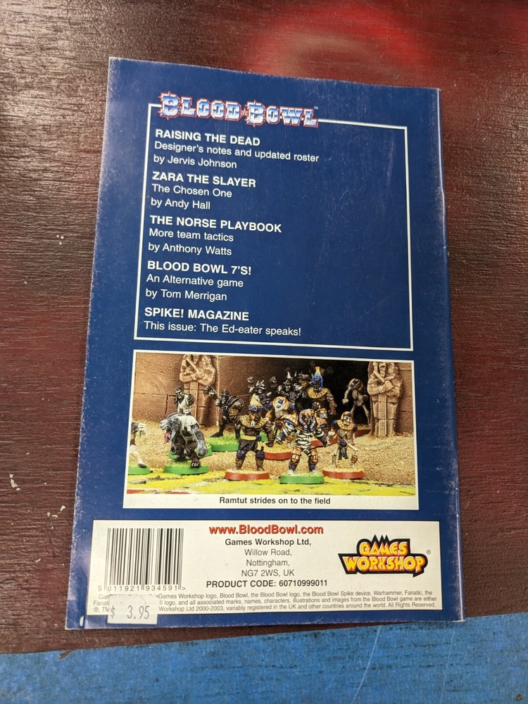 Blood Bowl Magazine Issue 9 The Necromantics Games Workshop