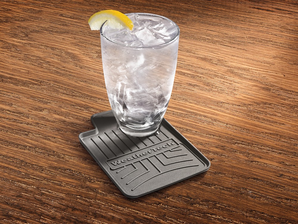 WeatherTech FloorLiner Drink Coasters - Floor Mat- 4 Pack