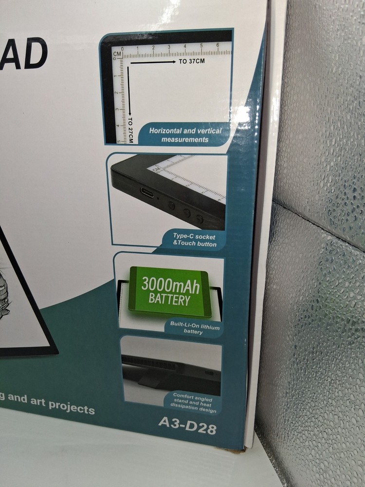 Led A3 Bright Pad With Li-on Battery