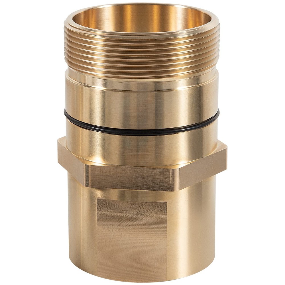 1-1/2" NPT Wet-Line Wing Nut Hydraulic Quick Disconnect Coupler / Coupling Set