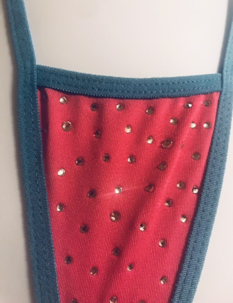 Exotic Dancewear Rhinestone Sling