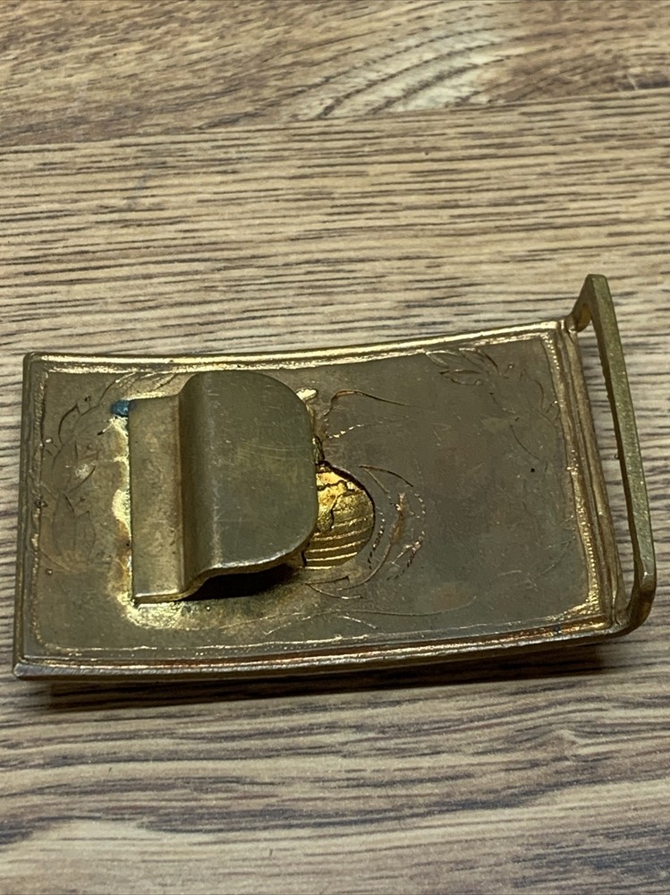 Original USMC Brass Belt Buckle