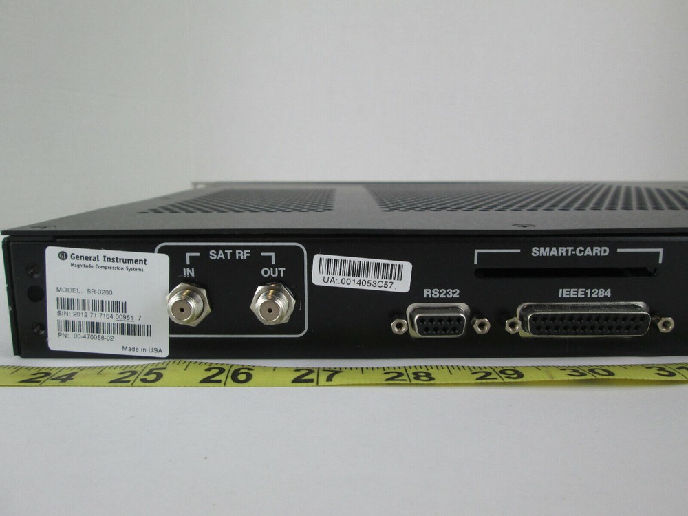 New GI General Instrument Magnitude SR-3200 Commercial Receiver Decoder SKU B