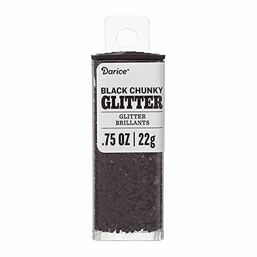 Glitter Chunky Black .75 oz