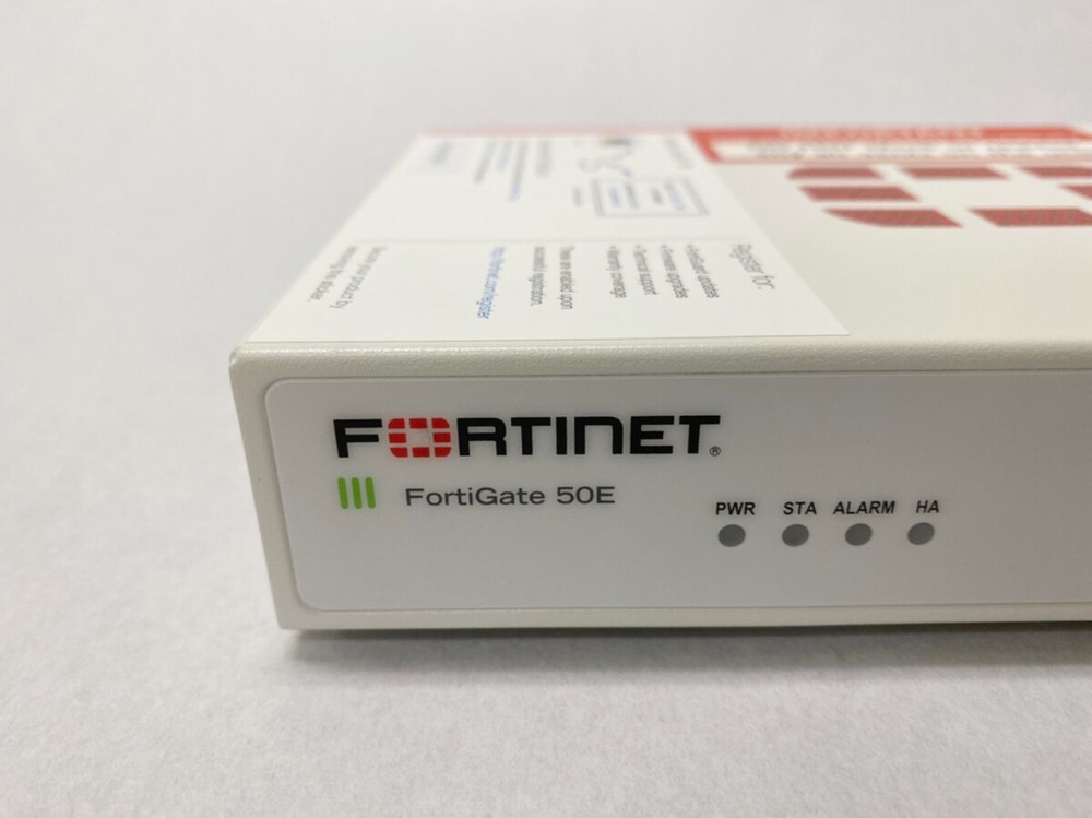Fortinet Fortigate-50E FG-50E Network Security Firewall Initialized Power Cable