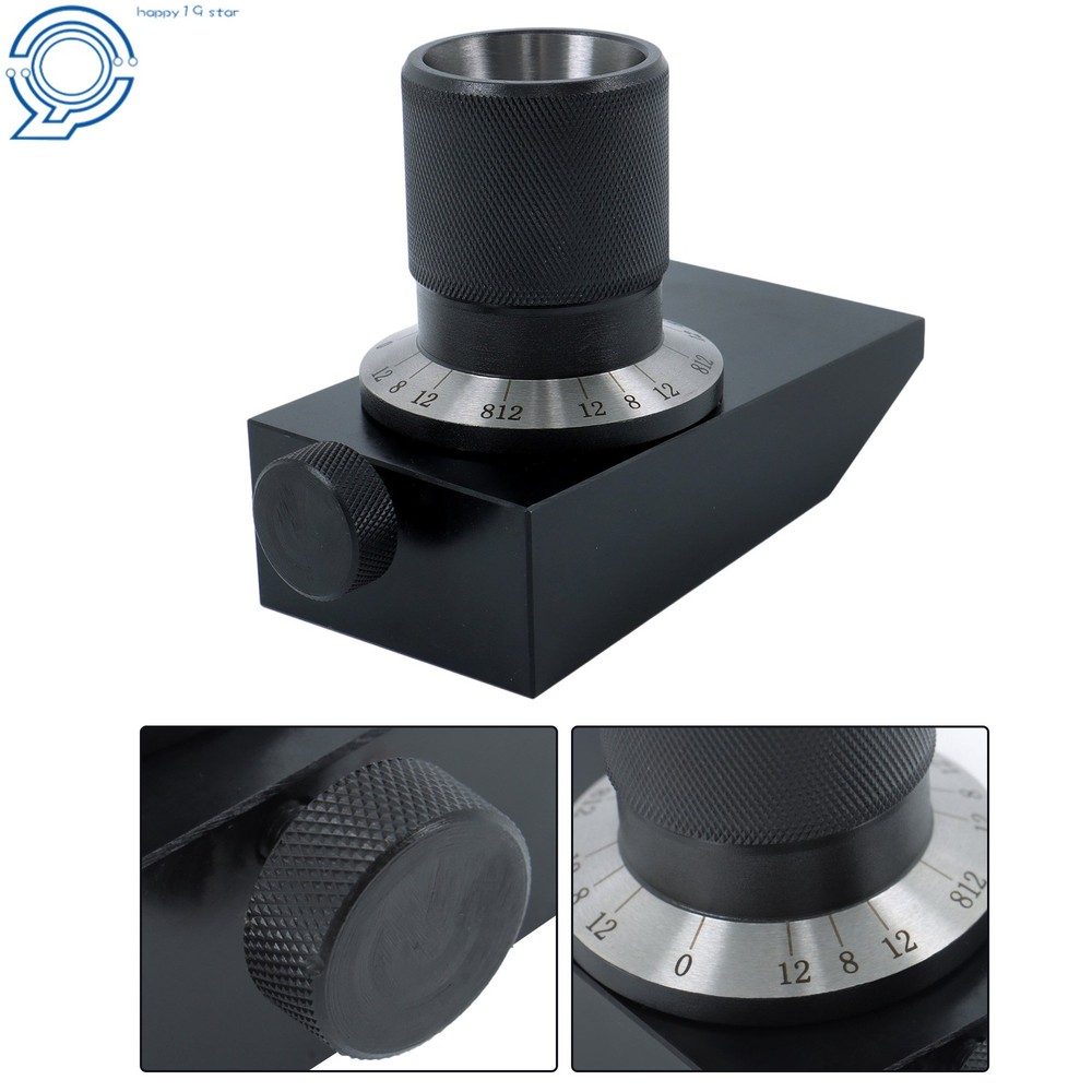 Rigid 5C Collet End Mill Grinder Fixture Adjustable Angle Sharpening