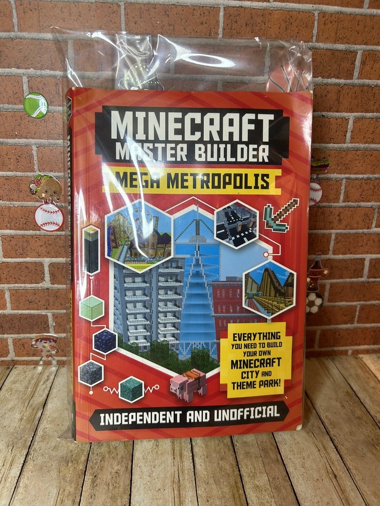 Minecraft Master Builder Mega Metropolis Strategy Guide BB1