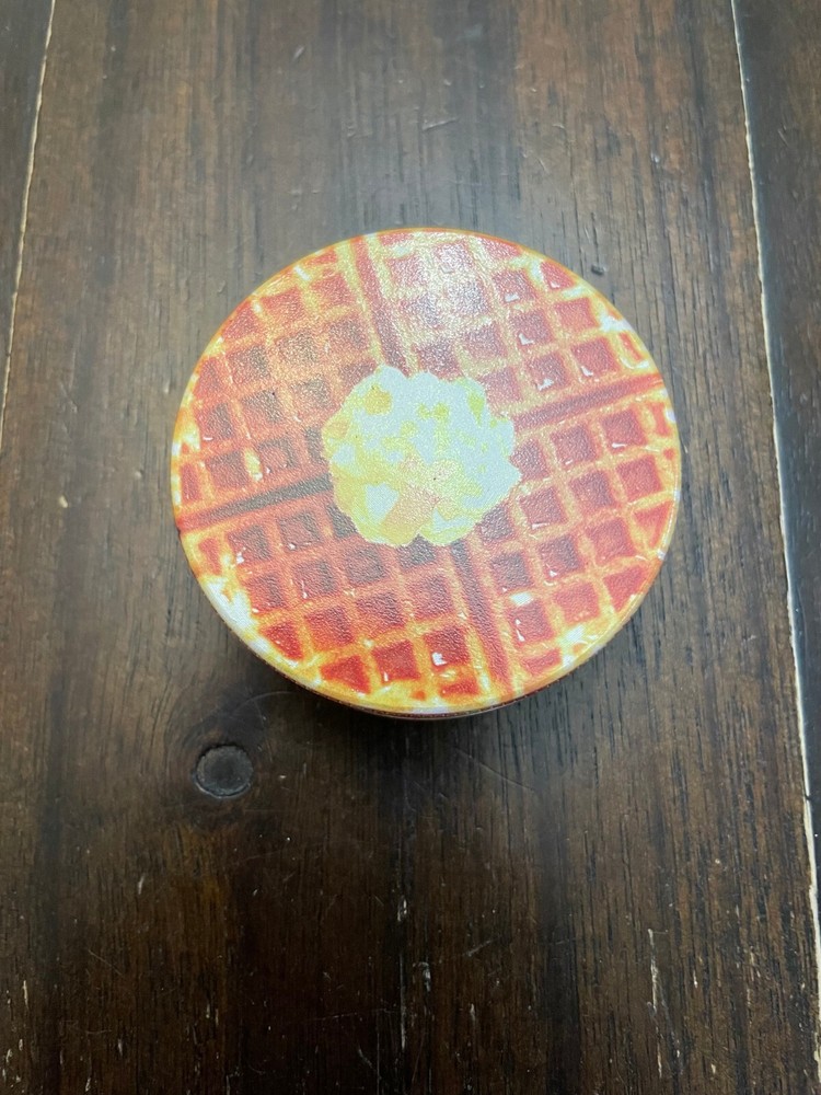 2.5” Premium 2pc Spice Herb Grinder Crusher Waffle Stack