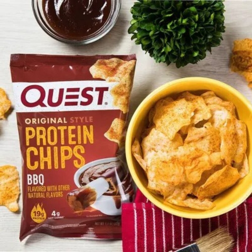 Quest Nutrition Protein Chips - BBQ Bag Capacity 8ct