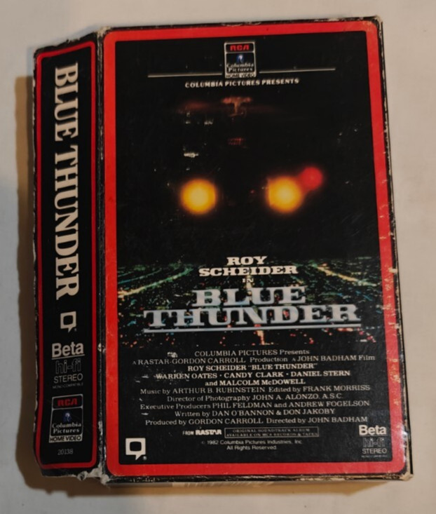 Blue Thunder (Betamax, 1985)