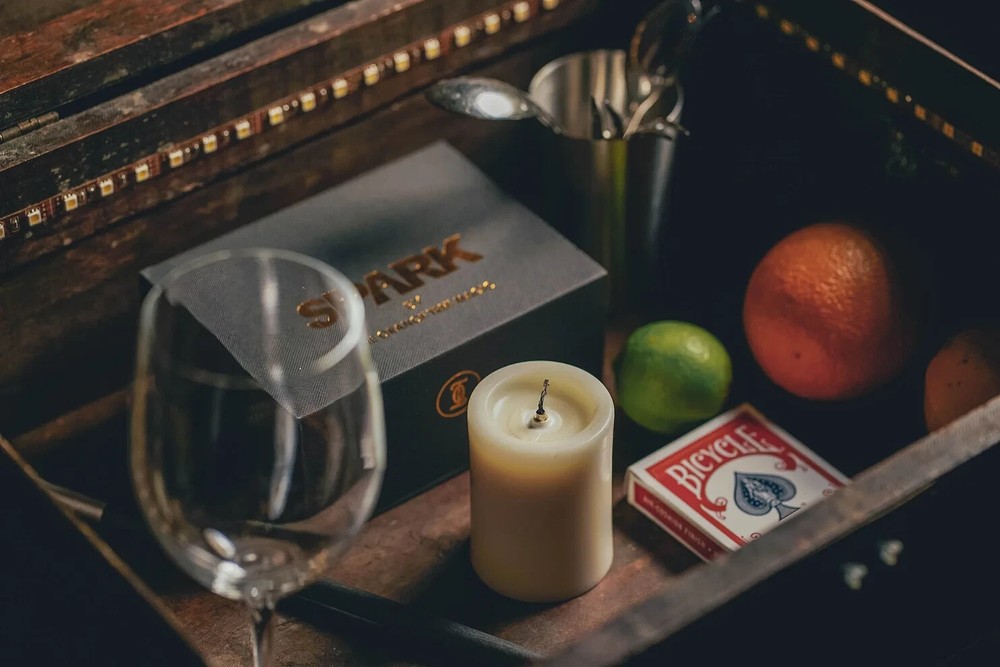Spark Self Lighting Candle Magic Mentalism Trick
