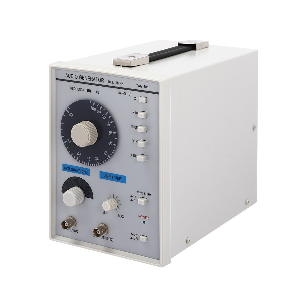 Precision Low-Frequency Signal Generator with Dual Output & Fine Attenuation