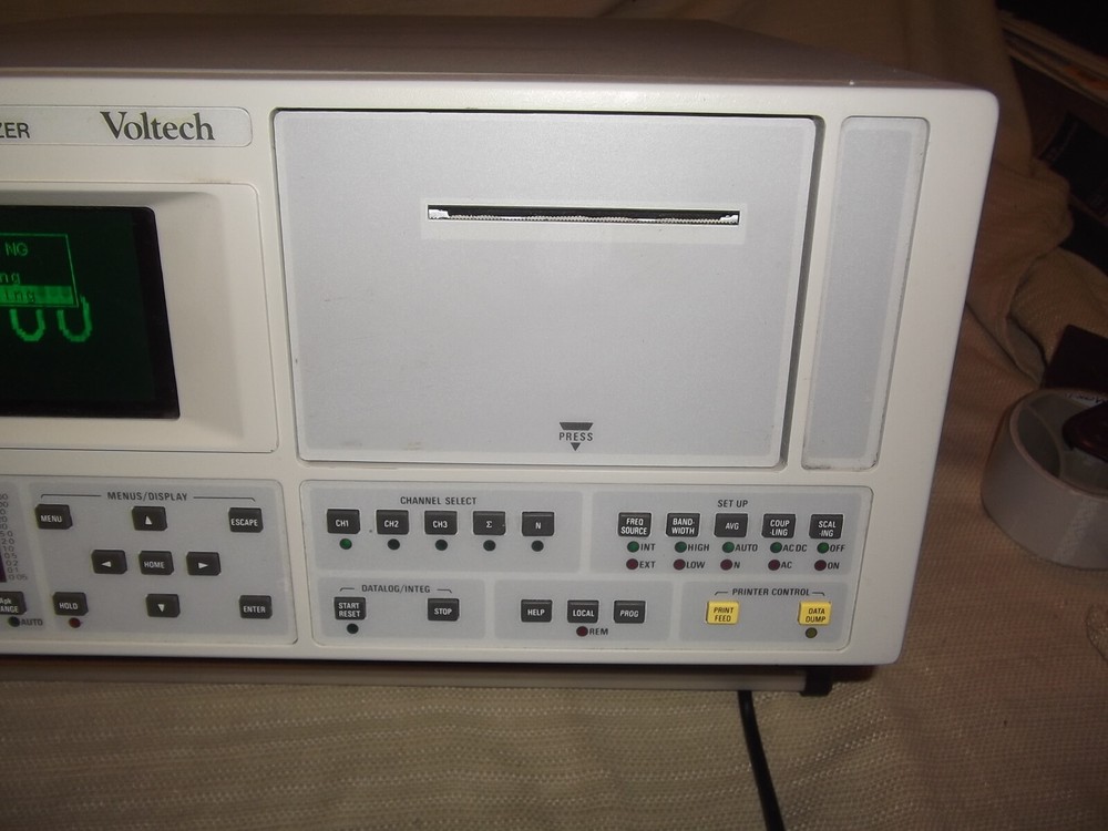 VOLTECH PM3300 UNIVERSAL POWER ANALYZER