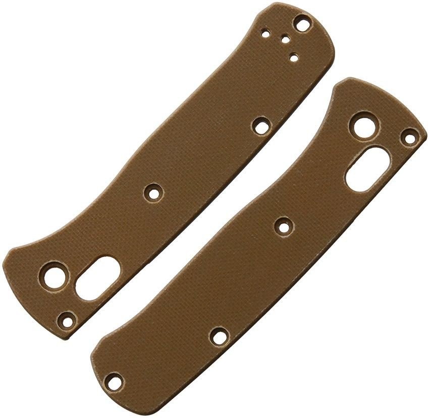 Flytanium Handles Fits Benchmade Mini Bugout Tan Medium G10 Construction-FLY-687